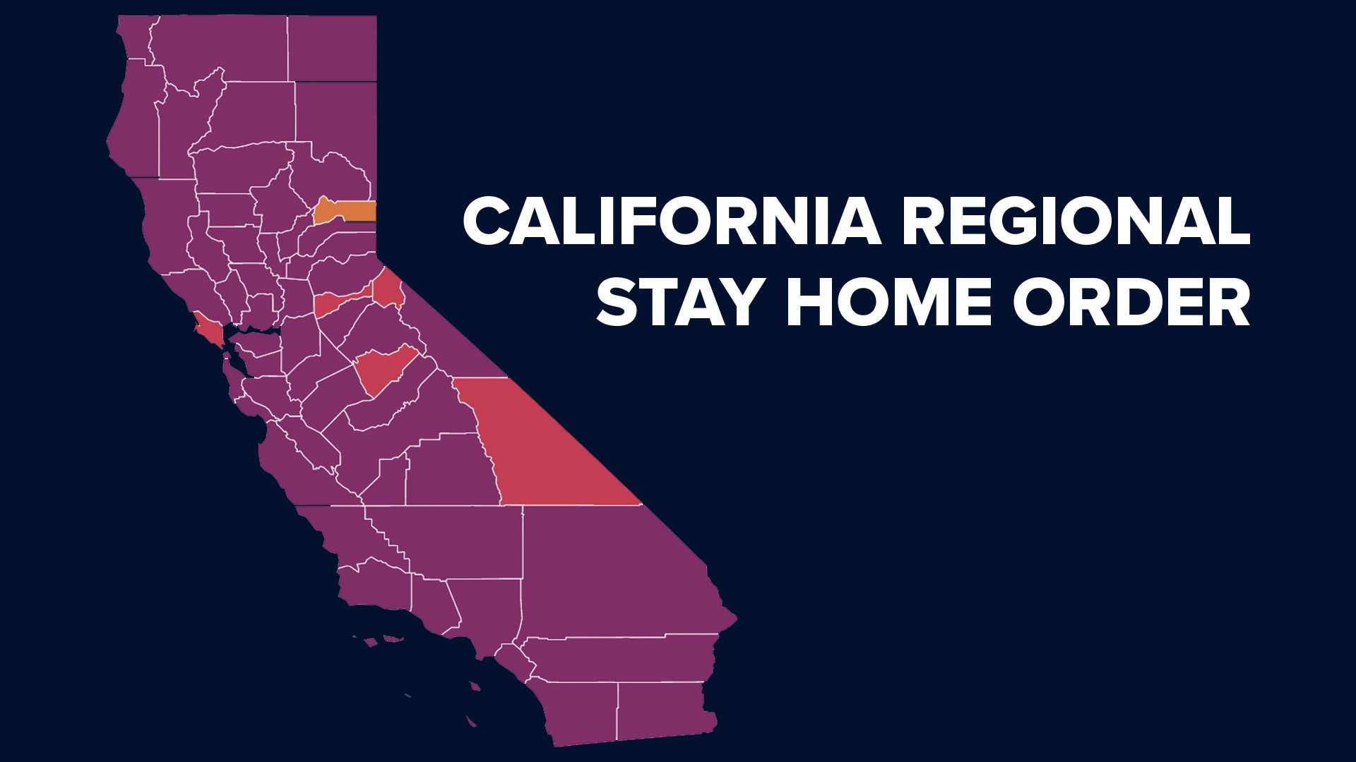 Gov. Newsom announced new stay-at-home rules on Thursday that will trigger when a region’s intensive care unit capacity falls below 15%.