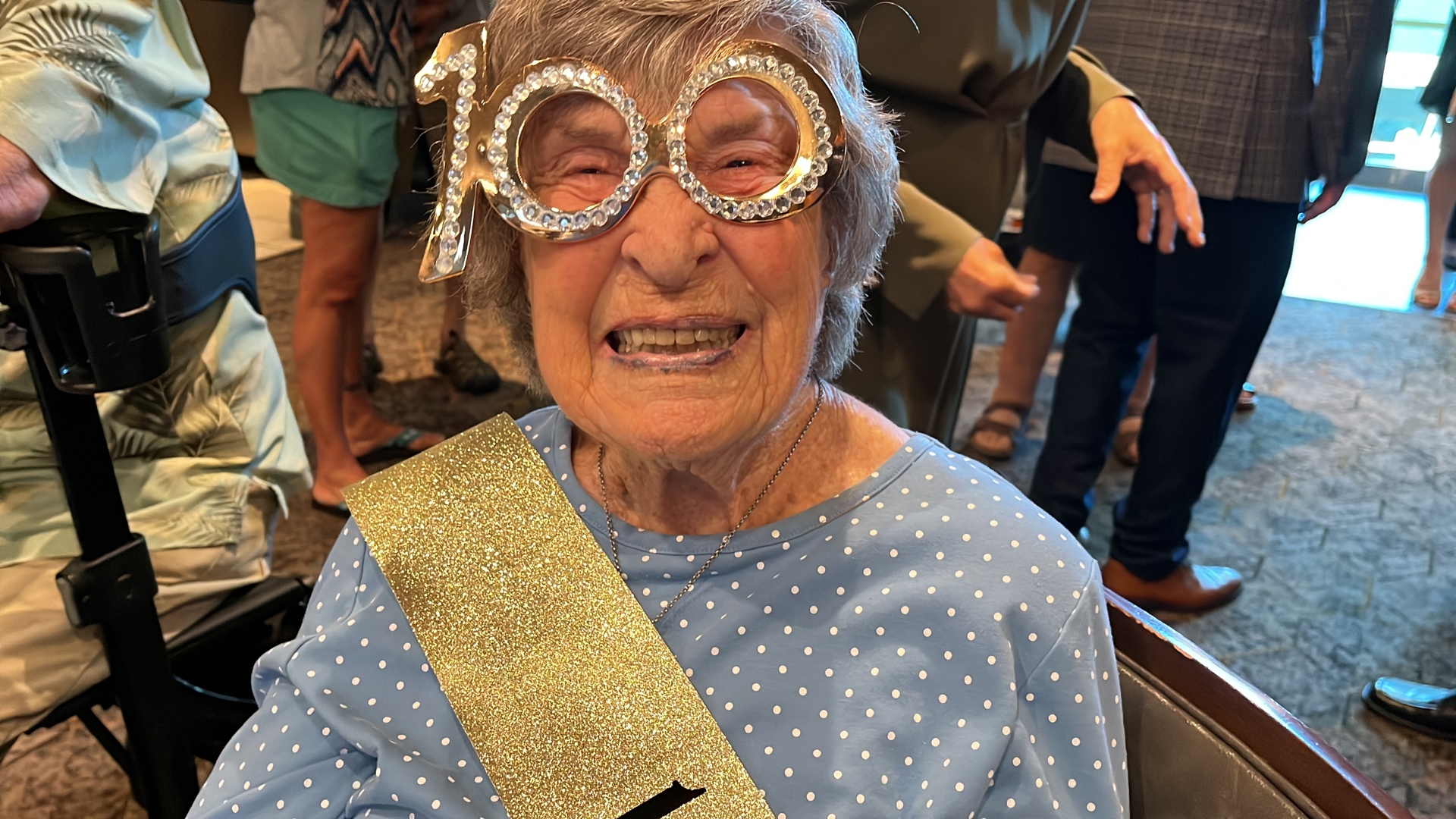 Solana Beach resident celebrates 100th birthday with family, friends