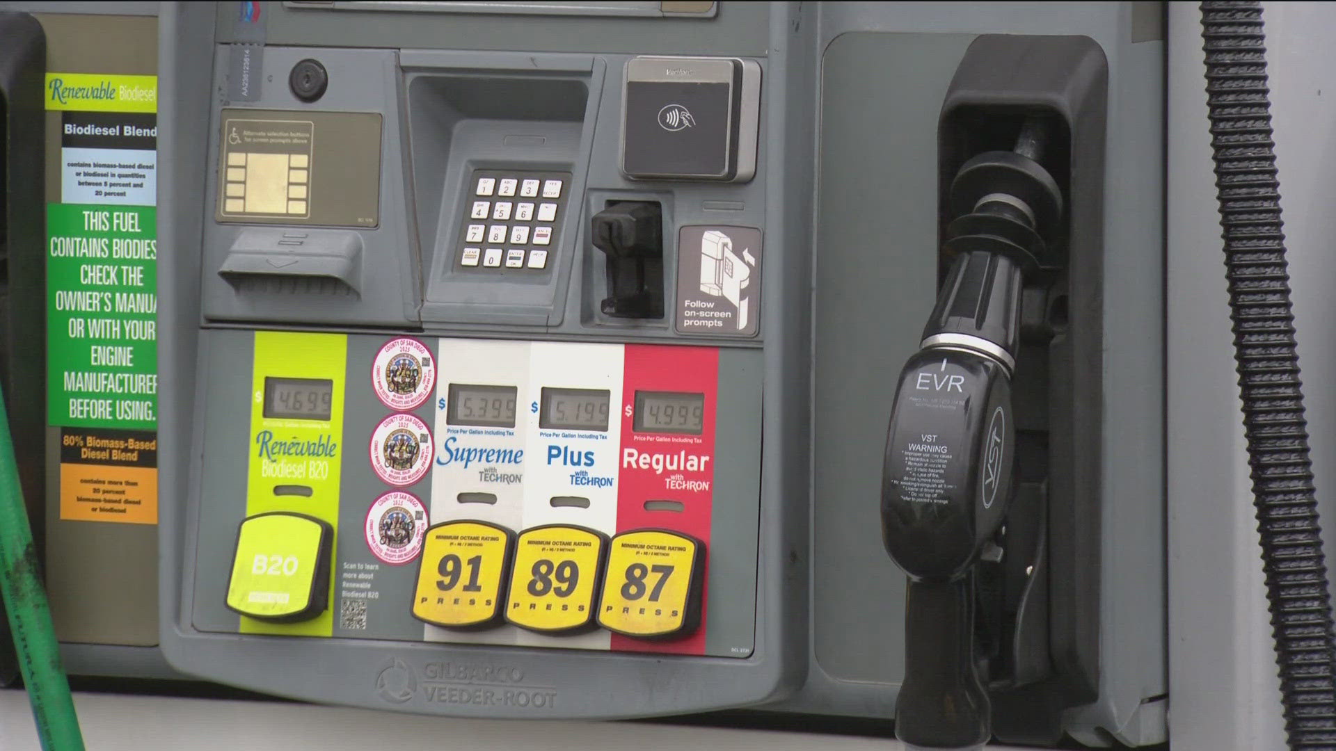 The California State Senate voted against a bill that would repeal a proposed 65-cent gas price hike.