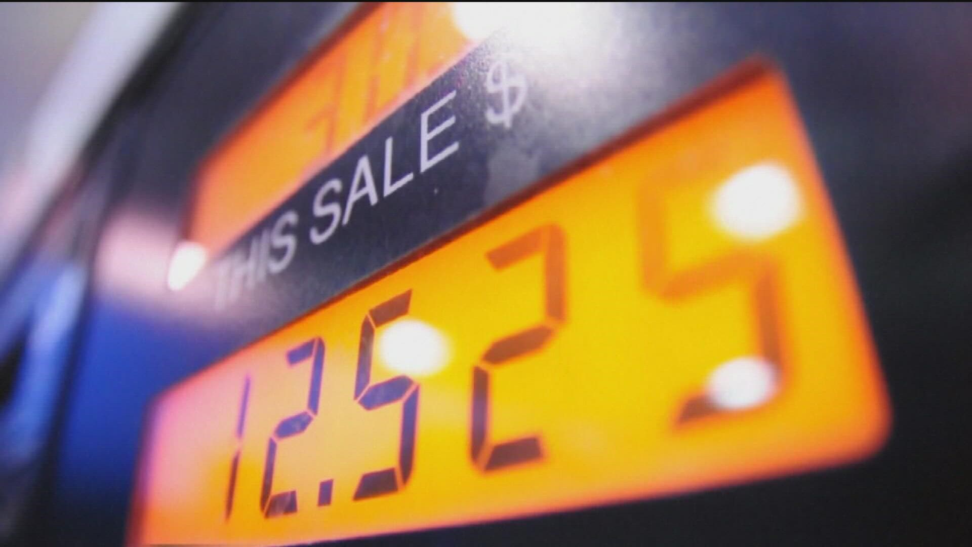 San Diego's average price per gallon was $6.29 for regular gas Tuesday, according to AAA.