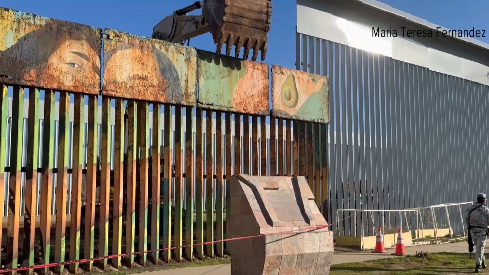 A local community advisory council will decide where sections of the border wall will be showcased.
