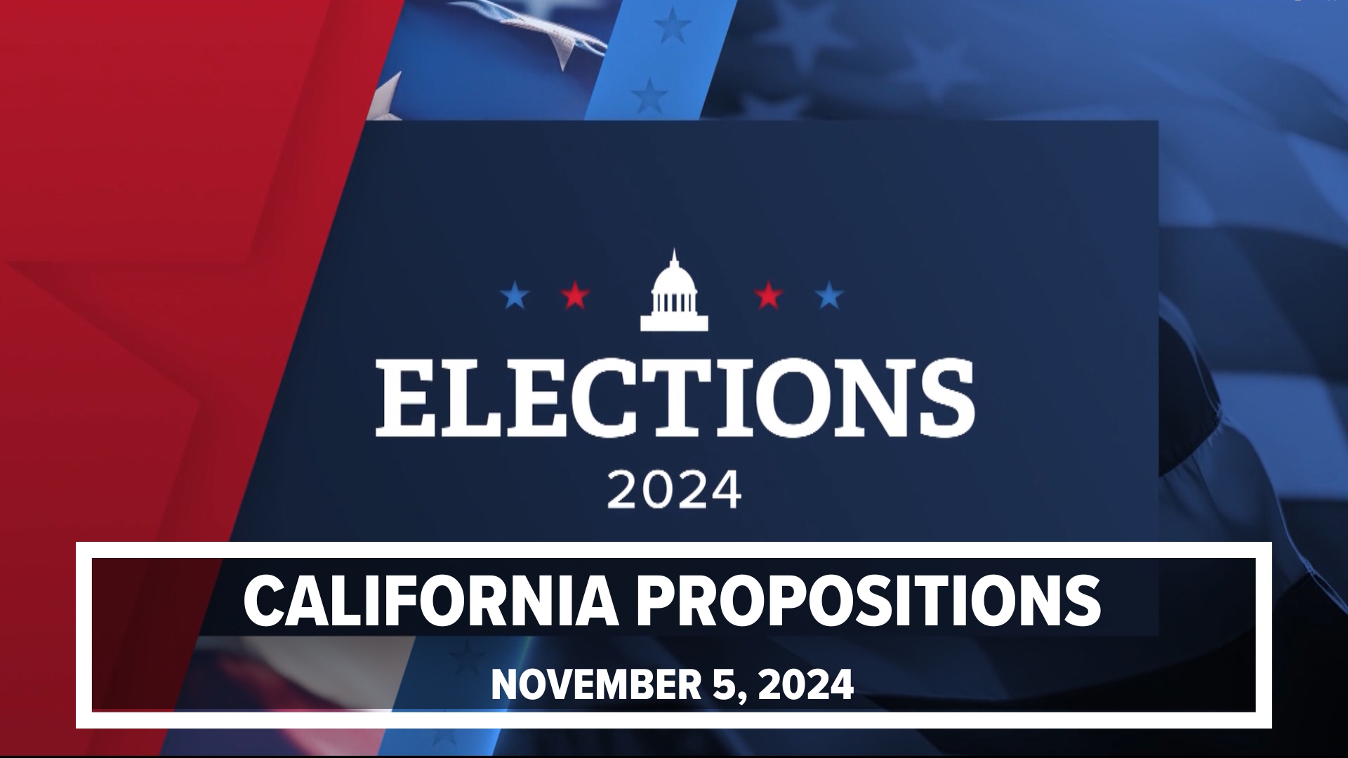 What ballot measures, props will CA vote on in November 2024?