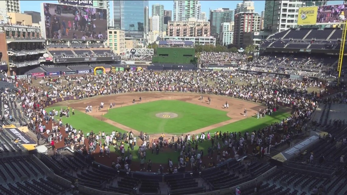 San Diego Padres cancel FanFest at Petco Park due to coming storm