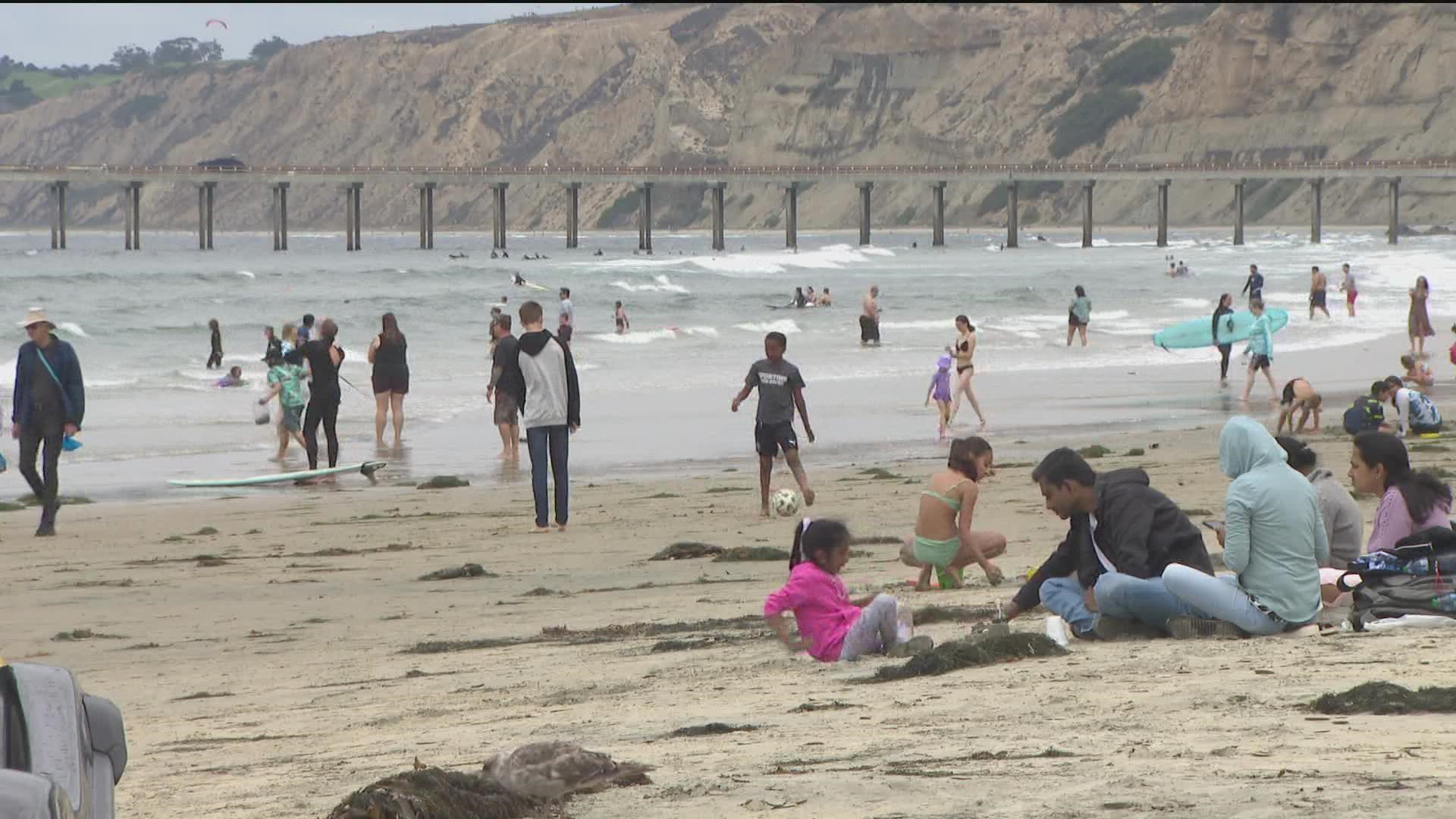 As COVID-19 cases in San Diego County continue to creep up, there is growing concern that large crowds could spread the virus over the holiday weekend.
