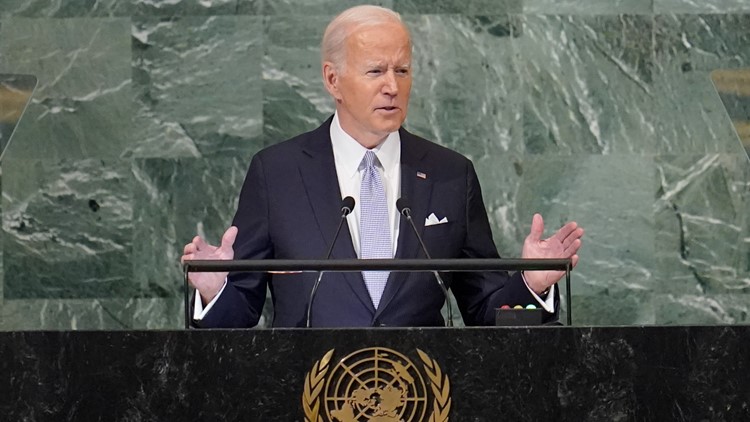 Biden: Russia 'shamelessly violated' UN Charter in Ukraine
