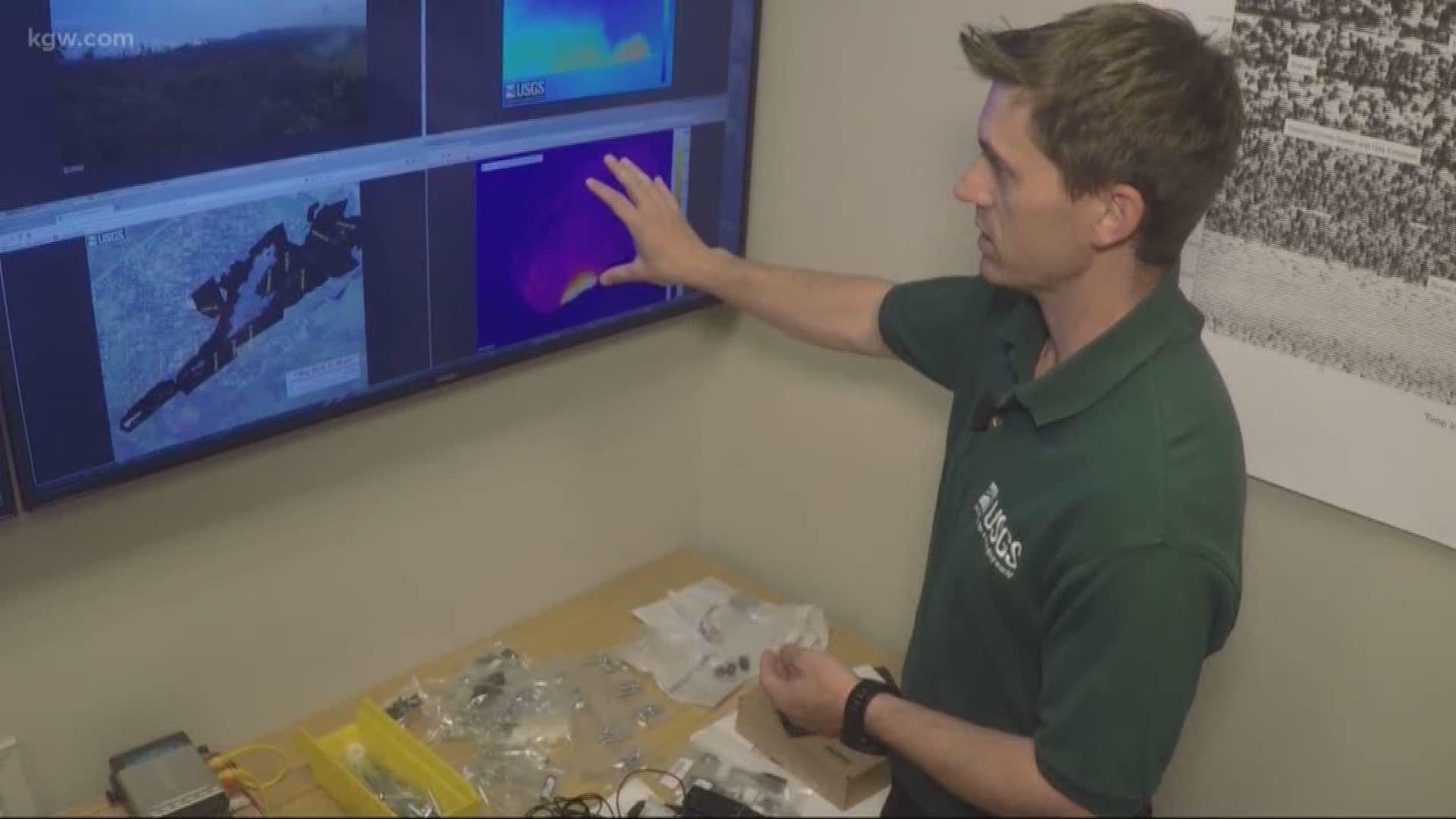 Tracking the Hawaii volcano from Vancouver.