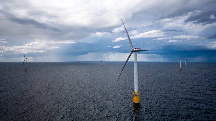 First US auction to develop floating, offshore wind farms off the West Coast