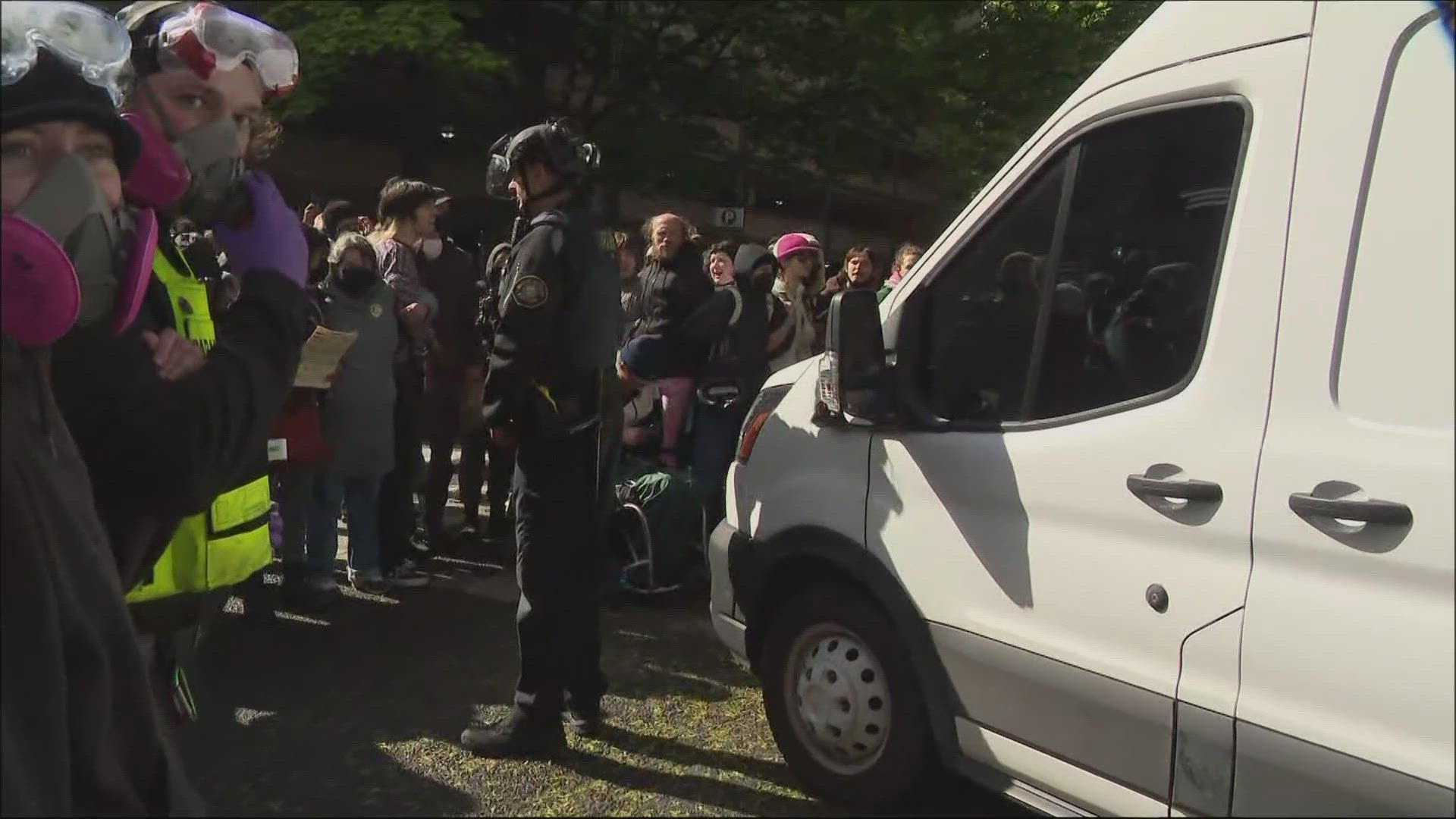 Since Thursday morning, Portland police have arrested 30 people relating to the pro-Palestine protests on the Portland State University campus.