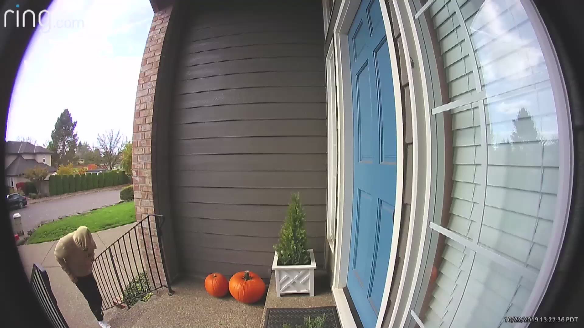 One homeowner is done with porch pirates stealing packages. And payback comes with a strong odor. You could even says he's causing a big "stink" about it.