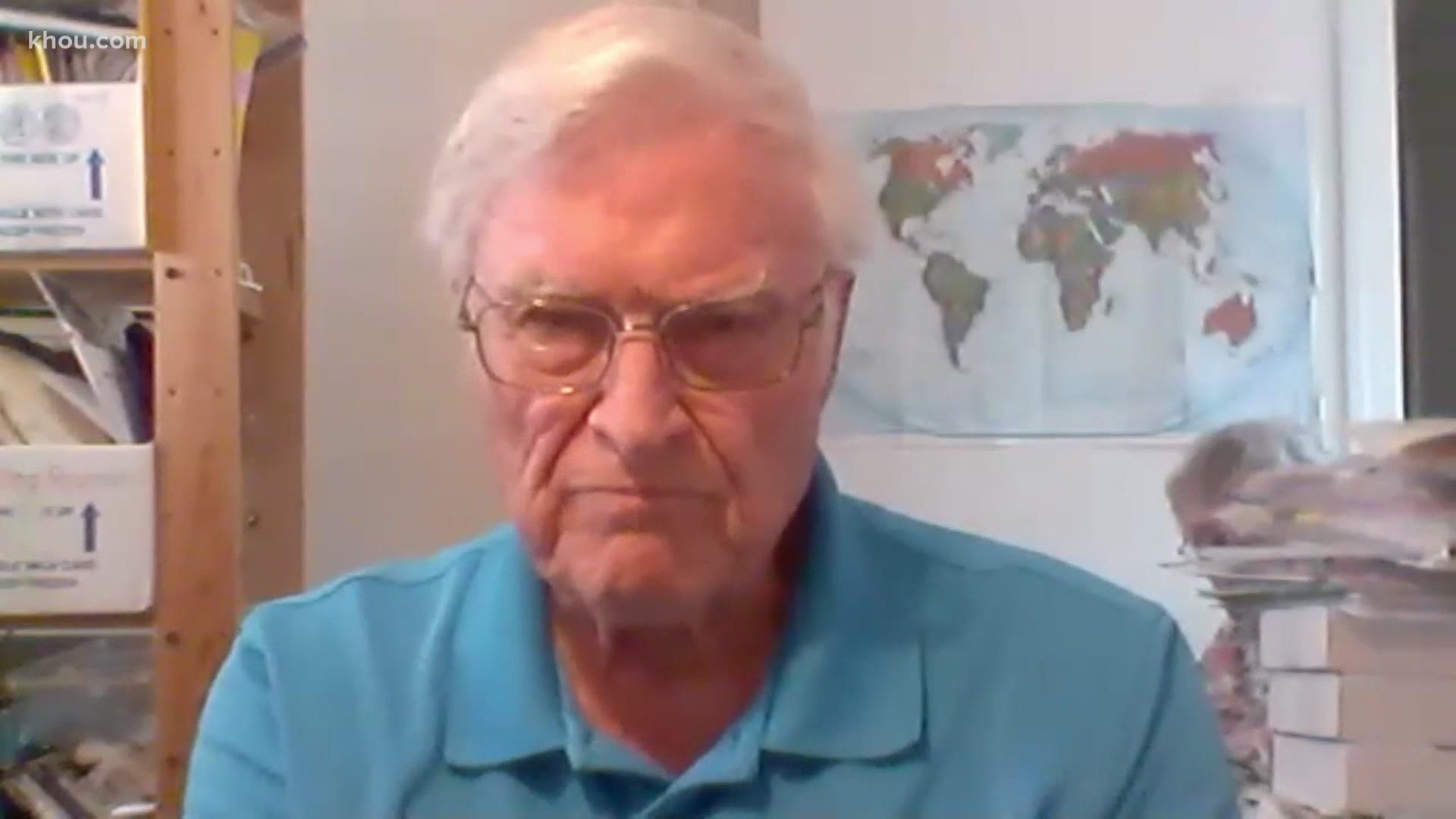 Don White is 82 and says he hasn't had his heart medication for a week even though he said the package has been sitting at a north Houston post office for 10 days.