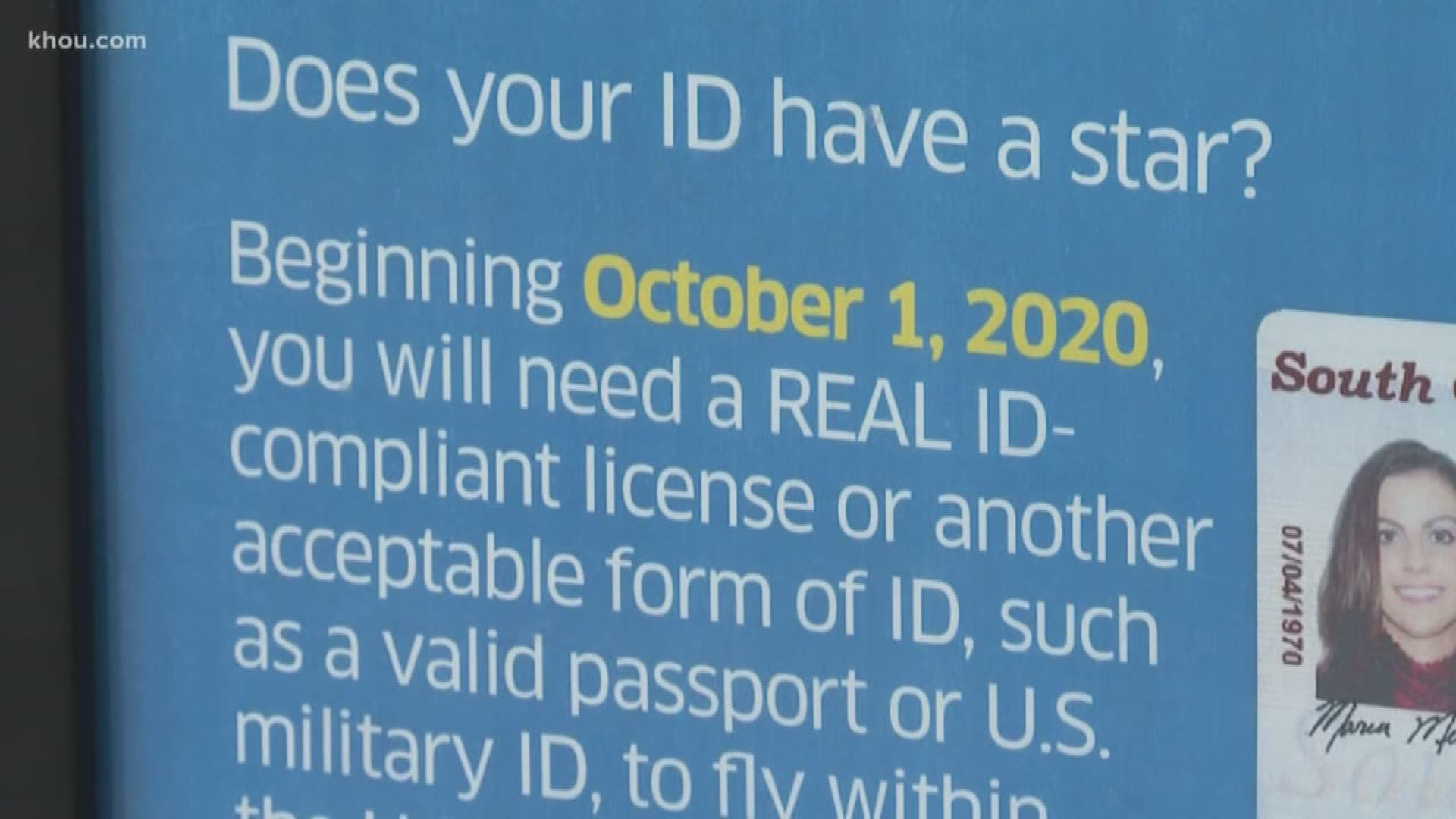 The Transportation Safety Administration is reminding everyone that changes are coming to ID requirements.