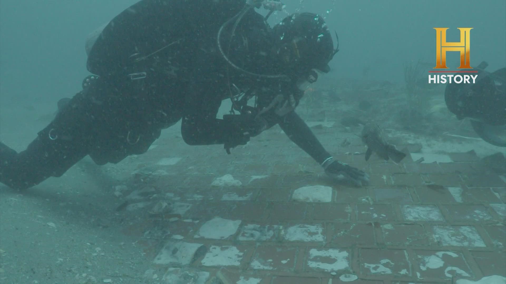 This is the first major discovery of wreckage from the shuttle launch in more than 25 years, the HISTORY Channel said.