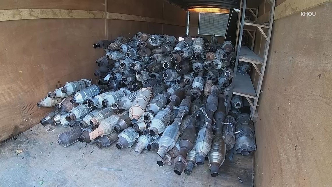$1M in stolen catatlytic converters seized in Harris County - Vimarsana News