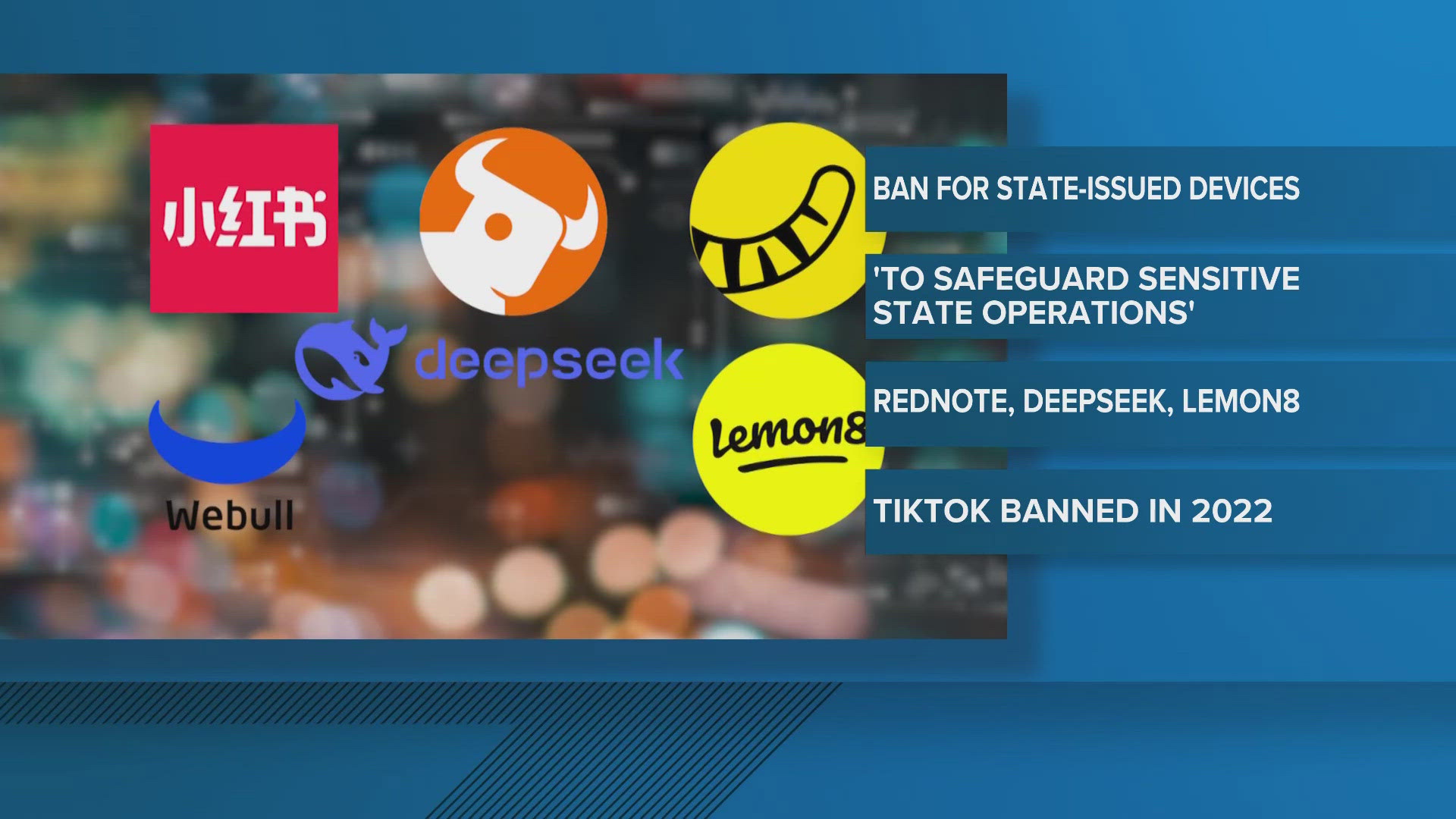 Gov. Greg Abbott added six more AI and social media apps to the state’s prohibited technologies list that already included TikTok.