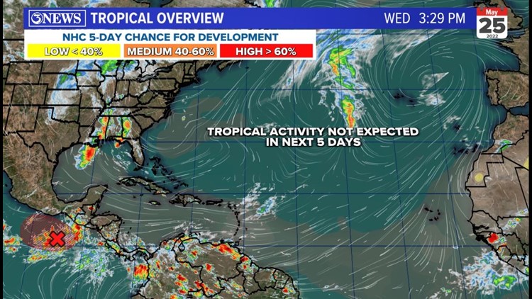 TROPICAL UPDATE: Keeping tabs on the Bay of Campeche late next week