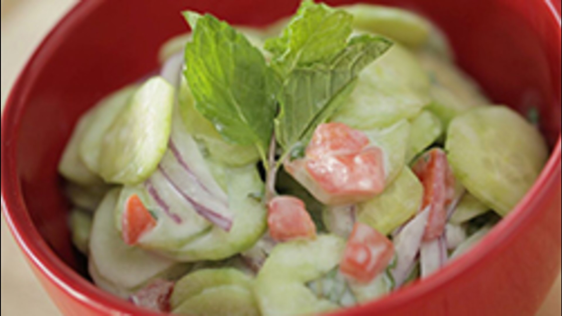 A super tasty side dish that won't break the bank. This refreshing creamy cucumber salad perfectly with heavy or light meals and will make your tastebuds go wild!