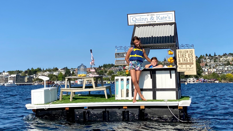 Meet the young entrepreneurs behind Seattle's floating lemonade stand