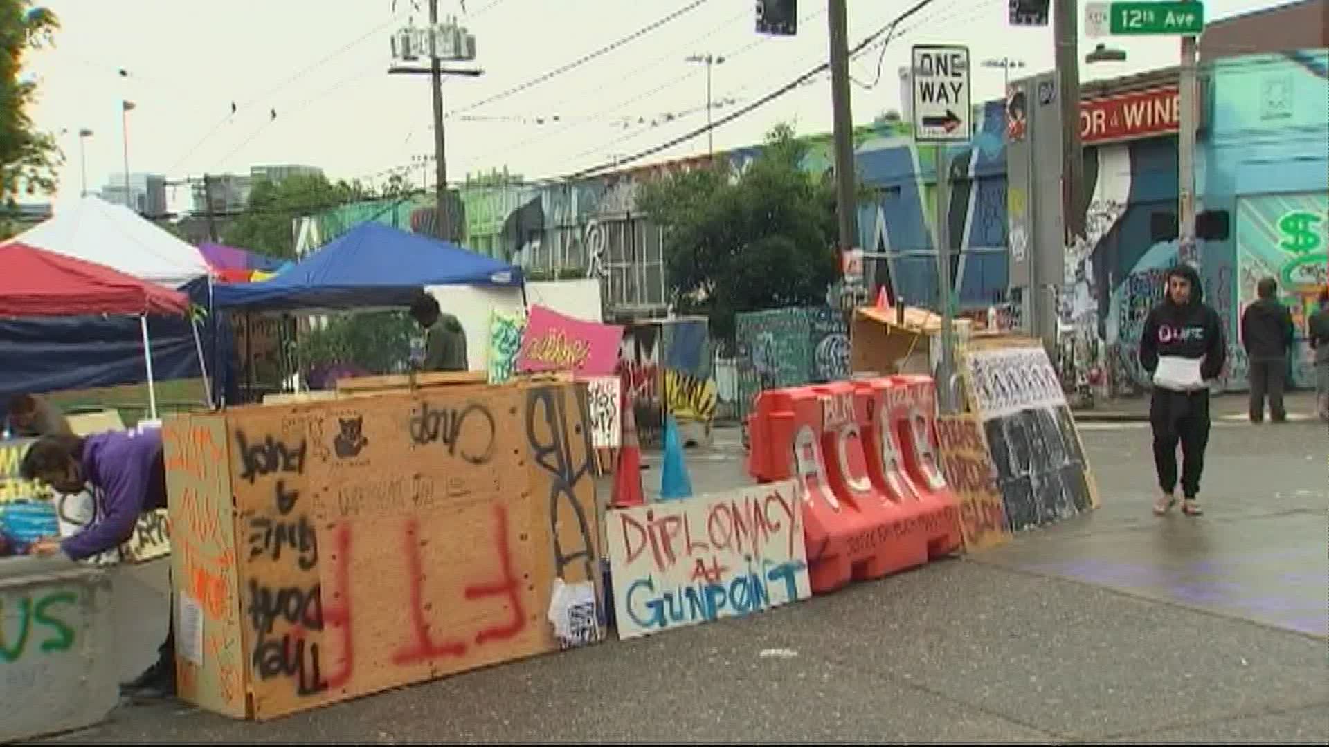 Seattle Mayor Jenny Durkan says the barriers in the CHOP zone will come down on Sunday, but it's unclear what's going to happen from there.