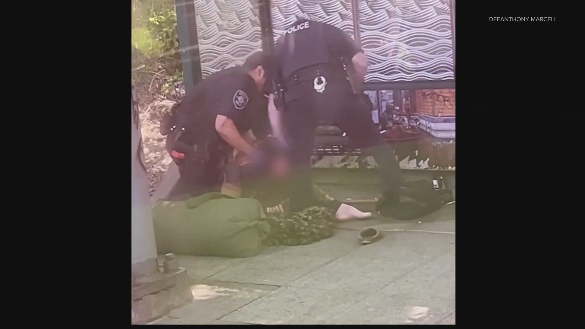 The OPA is investigating after new video posted on social media shows a 40-second clip of officers beating a man on a Seattle sidewalk.