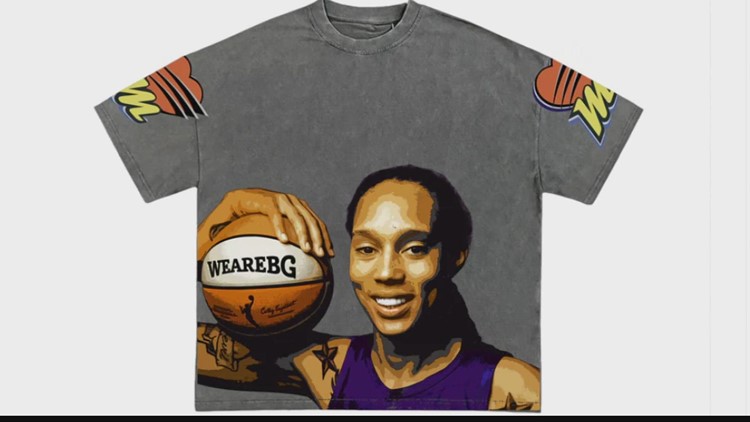 WNBA, NBA stars support Brittney Griner with 'We Are BG' shirts