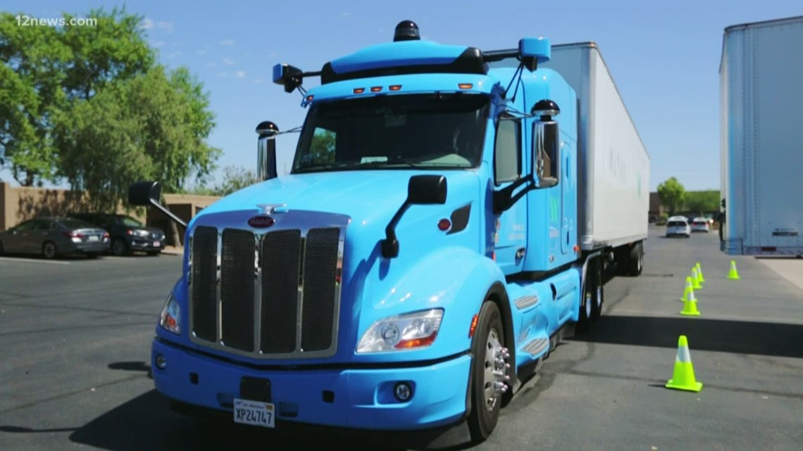 Will Self-driving Semitrucks Come To California? Newsom To Decide ...