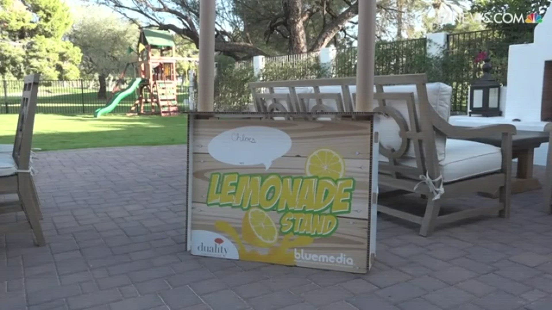 9-year-old raises $10,000 for ovarian cancer research by selling lemonade