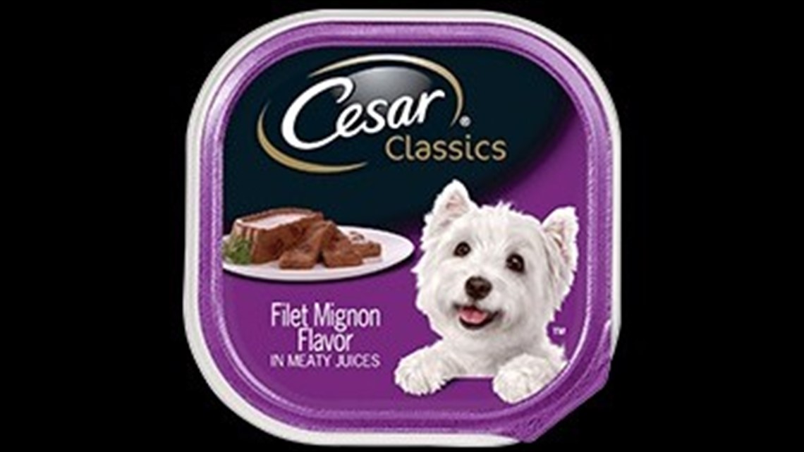 Cesar Classics dog food recalled for choking hazard