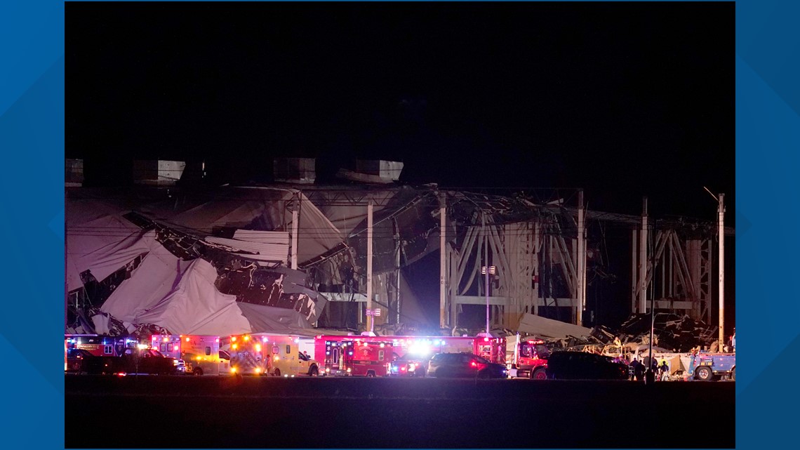 Deaths at Amazon warehouse collapse, Edwardsville police say - Vimarsana News