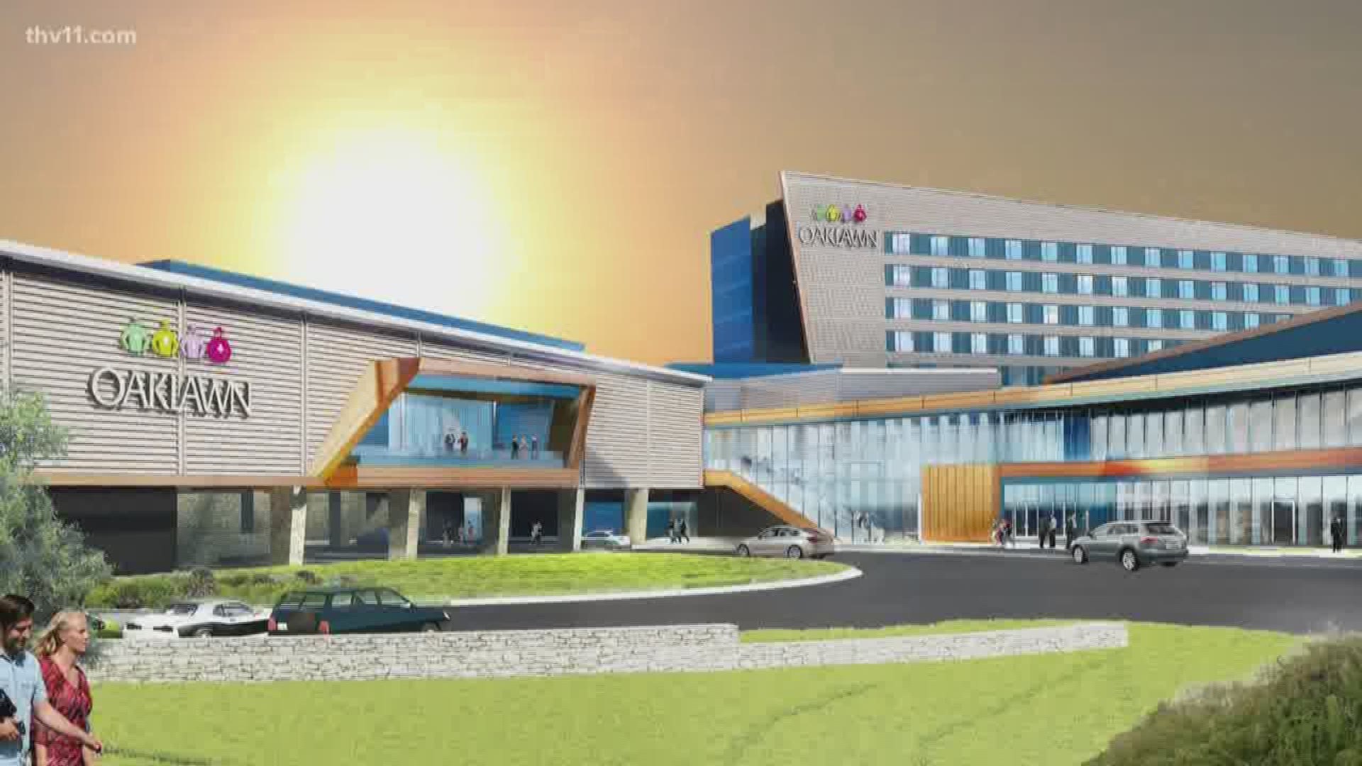 Oaklawn is getting ready to construct a $100 million expansion.