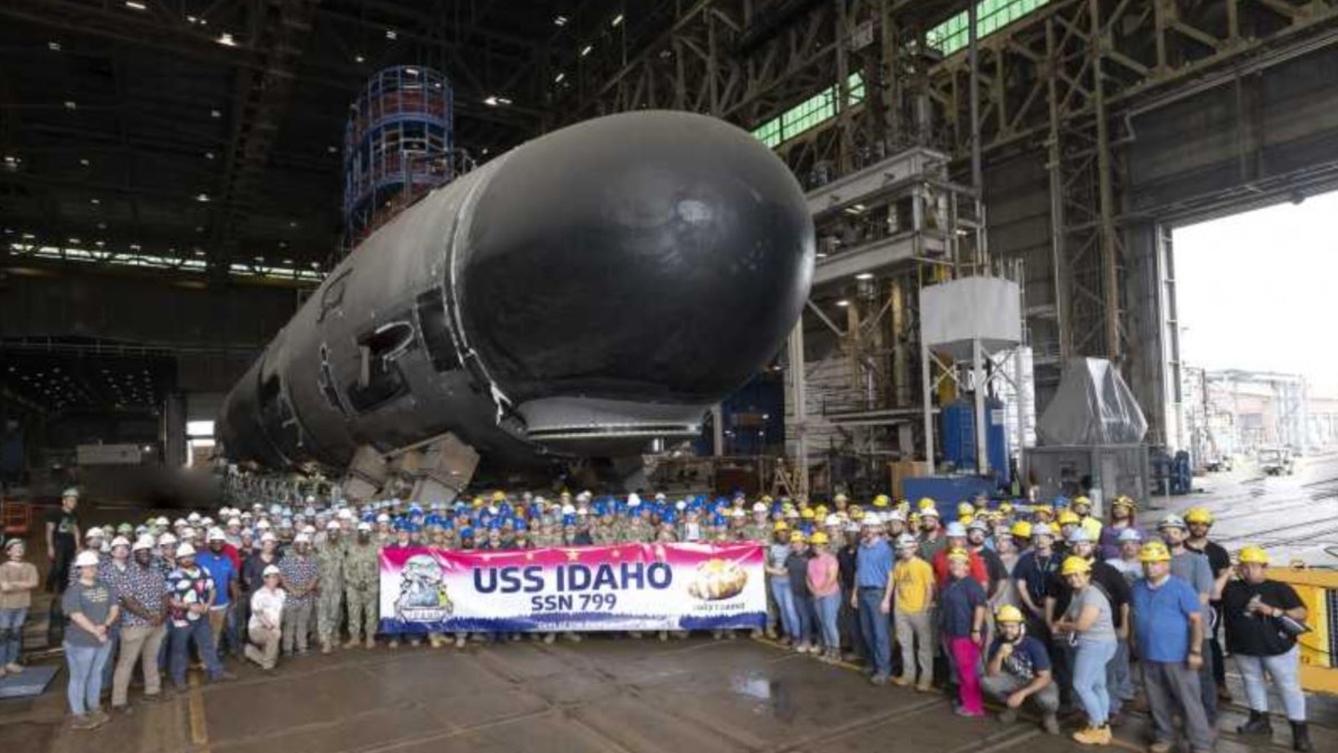 USS Idaho christened by U.S. Navy | abc10.com