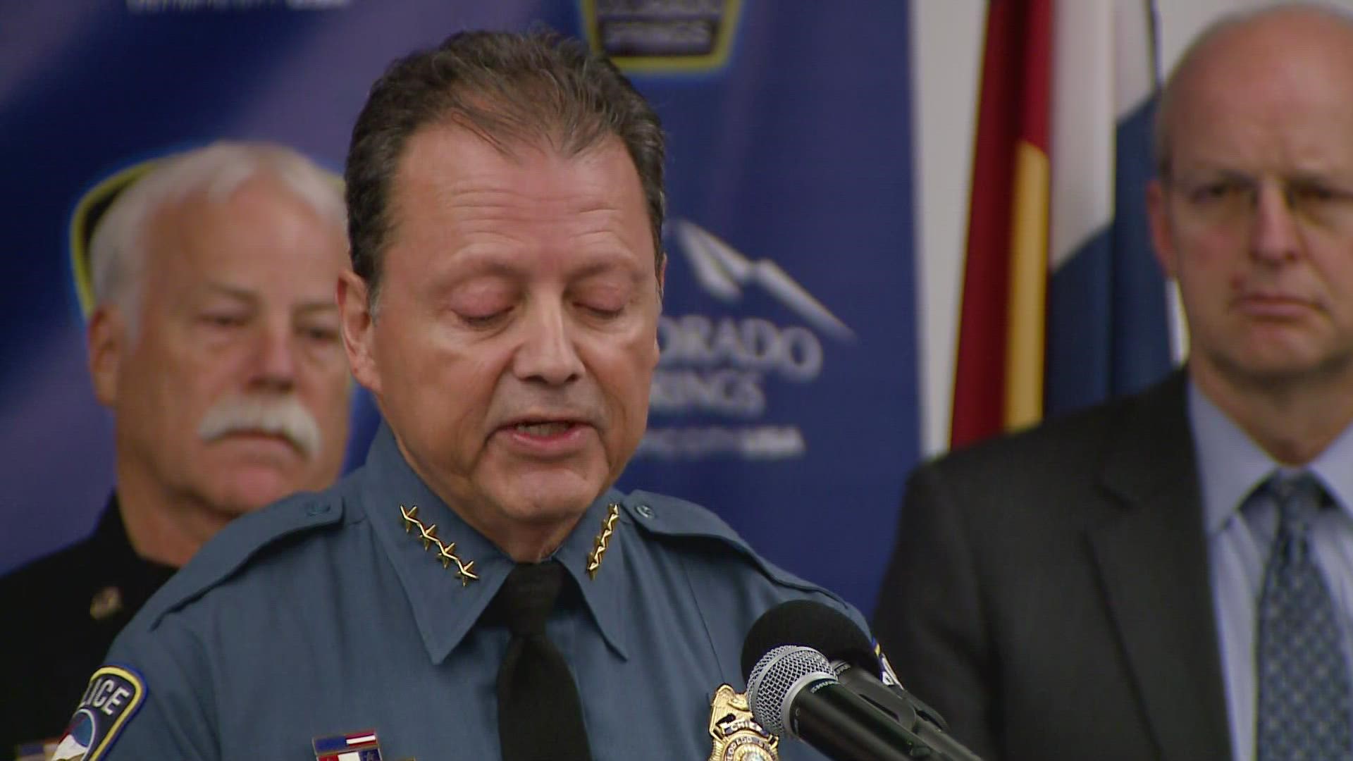 The chief of the Colorado Springs Police Department shared preliminary information about the shooting at Club Q.
