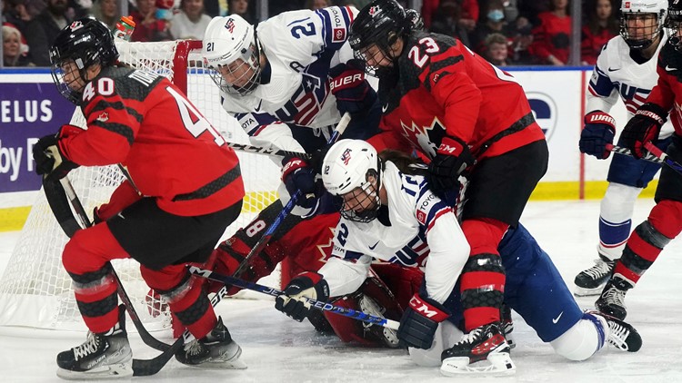 US women's hockey team tops Canada in shootout