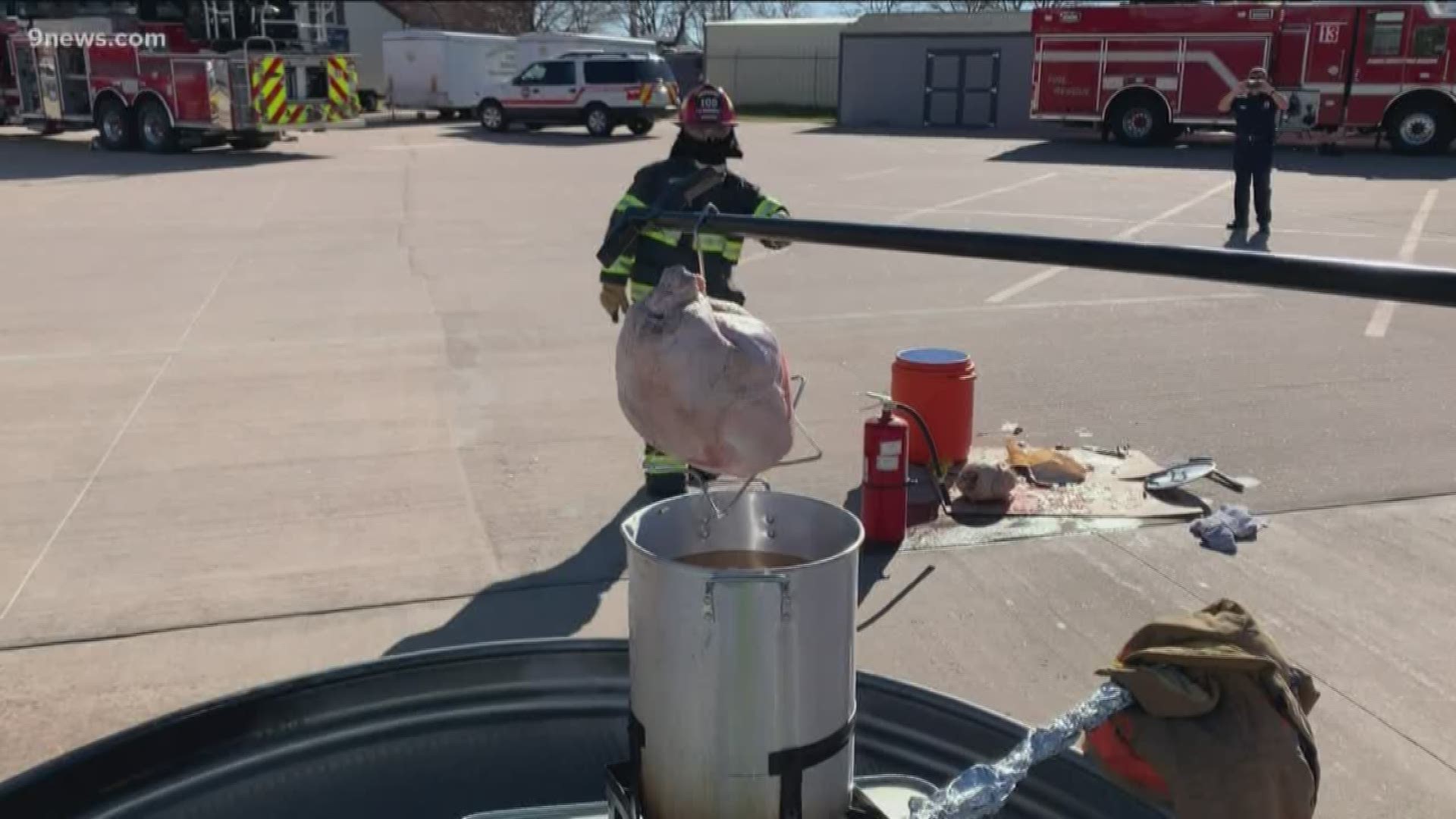 We talked to the people who usually put out turkey fryer fires about how to keep your family safe this Thanksgiving.