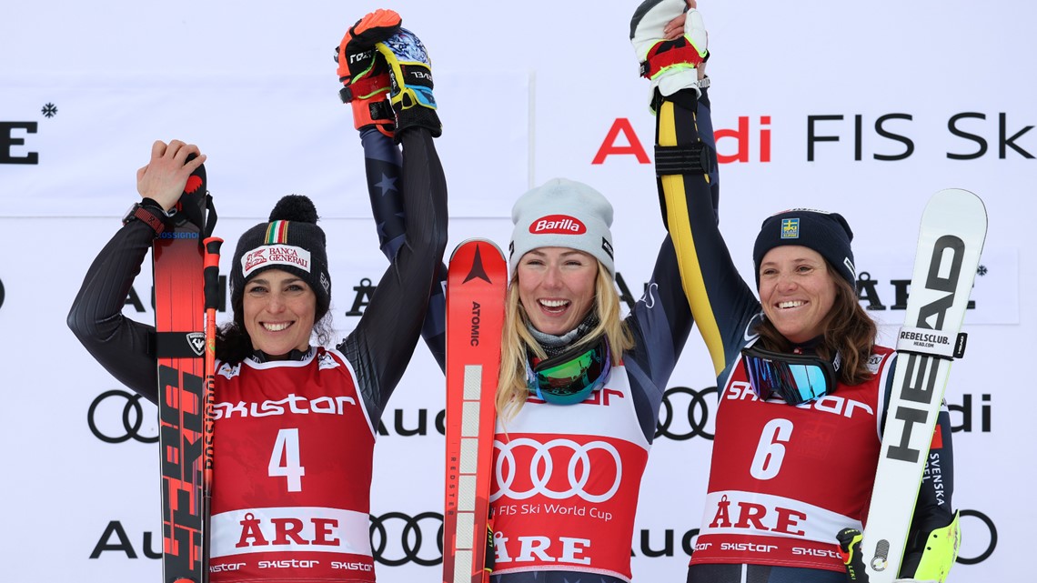 Mikaela Shiffrin wins 86th World Cup race, tied for world record ...