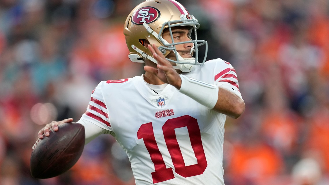 Jimmy Garoppolo has his Gym Bag Packed and Prepped for Las Vegas