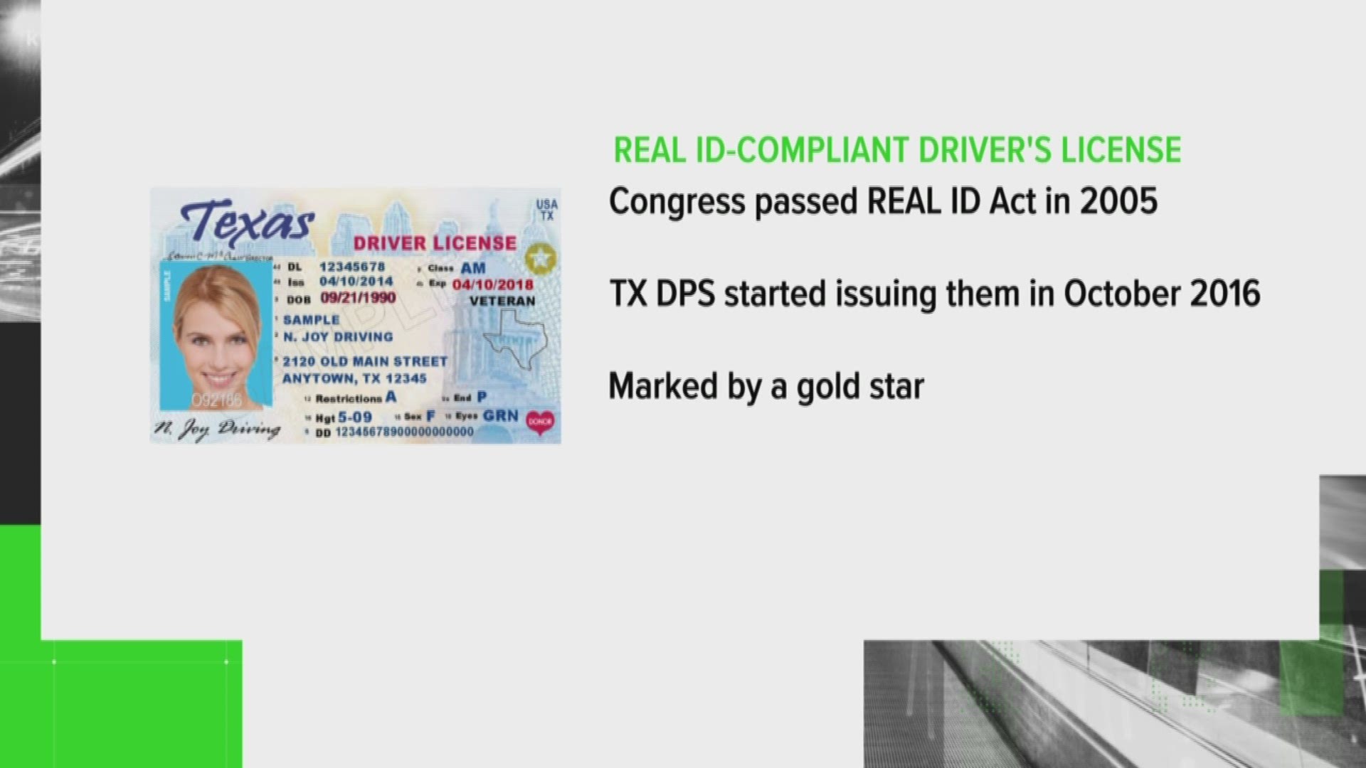 Verify No Gold Star On Your License Here S What That Means For Texans Abc10 Com