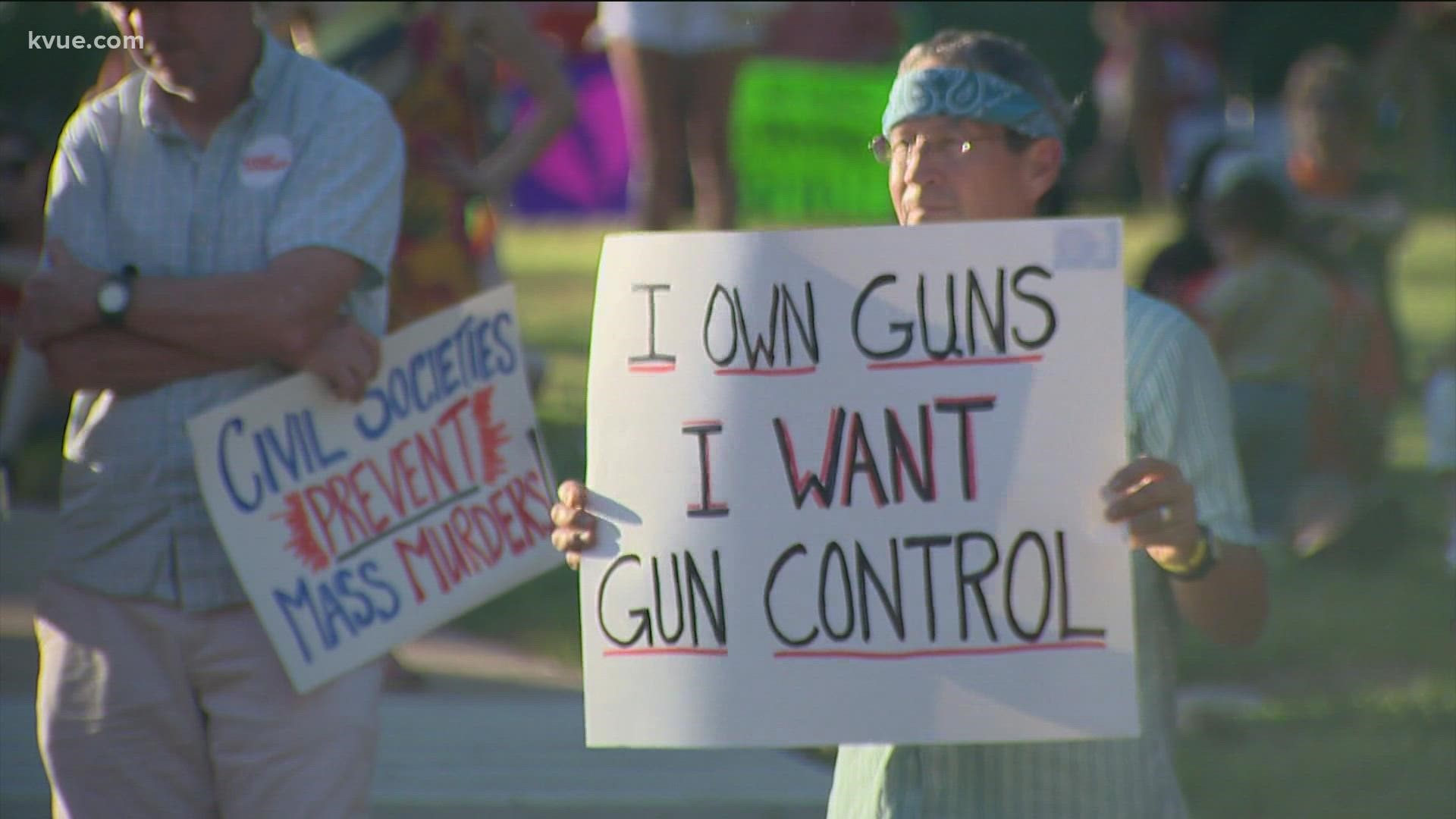 Event attendees heard from teachers and victims of gun violence, all while calling for change.