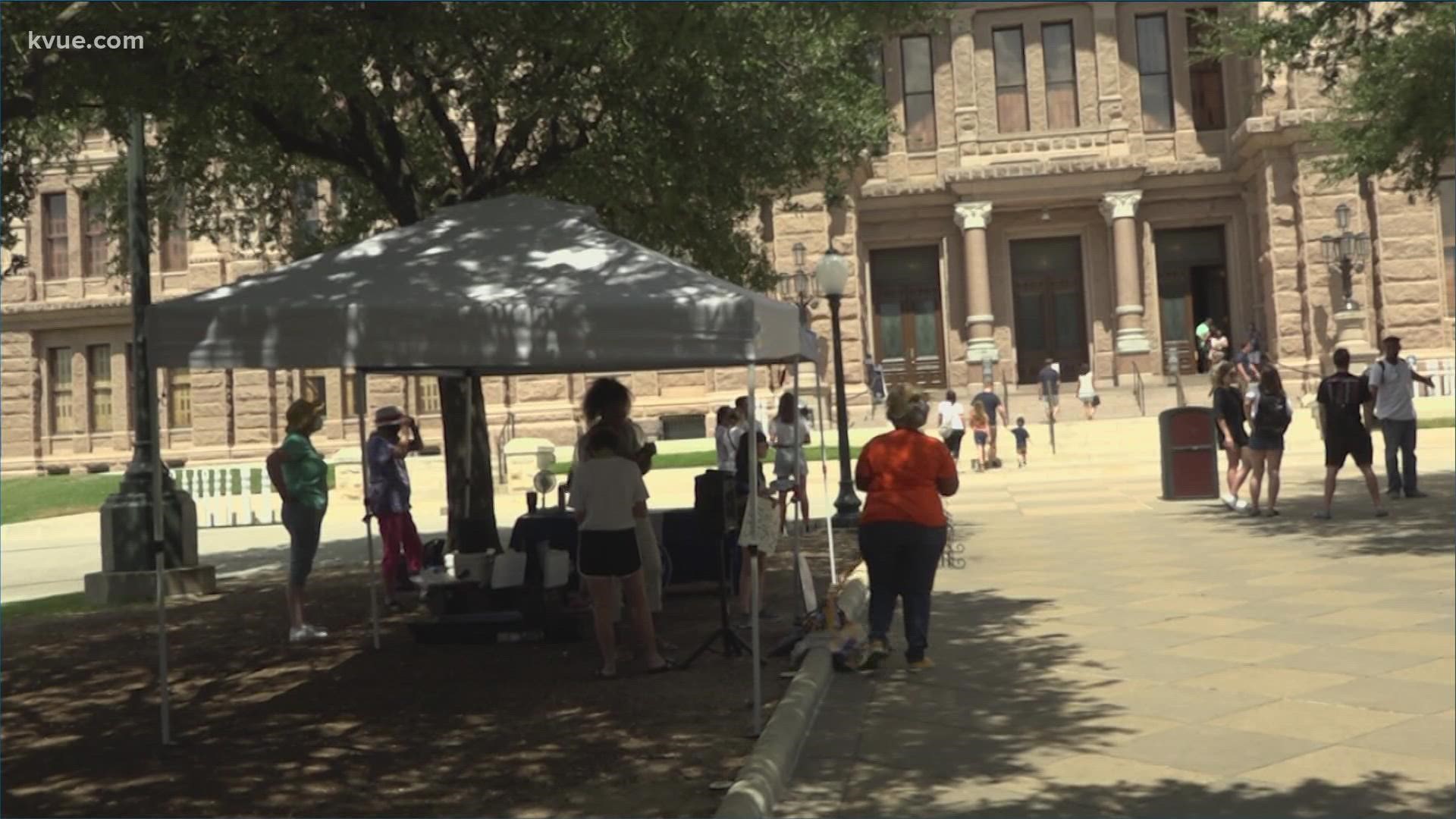 Texans across the state gathered at the Capitol Saturday for multiple protests.