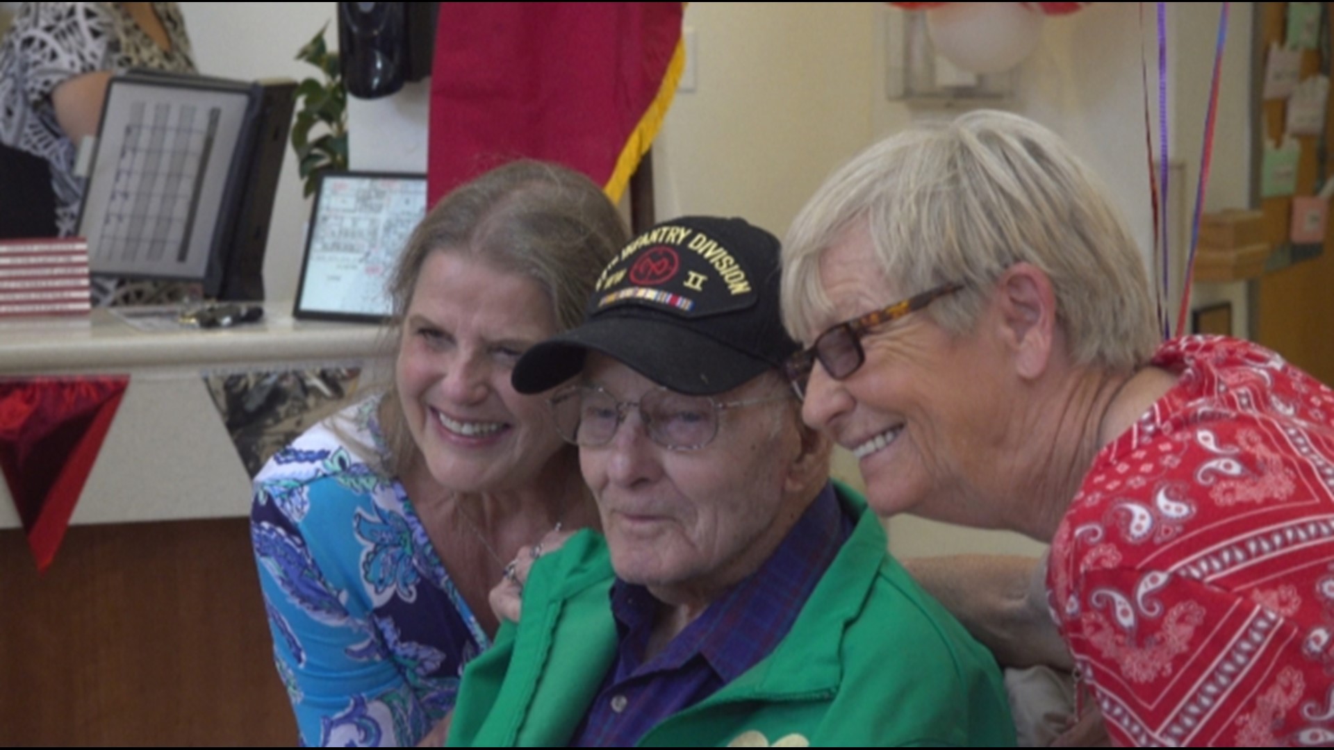 Cpl. Carl Reid asked for 100 birthday cards in late May.