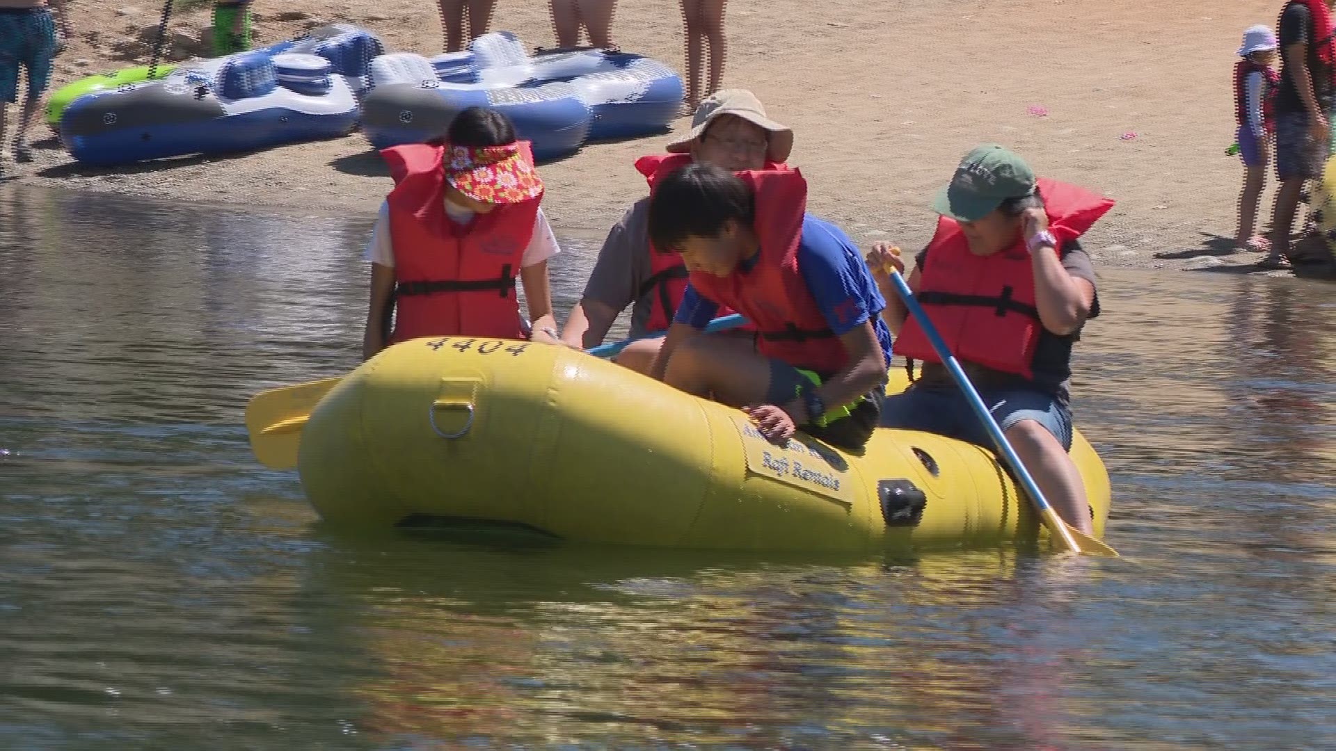 It can be tempting to take a brightly colored pool float out on the river, but experts say that could be a deadly decision. ABC10's Carley Gomez⁠ tested one out with the team to learn why.