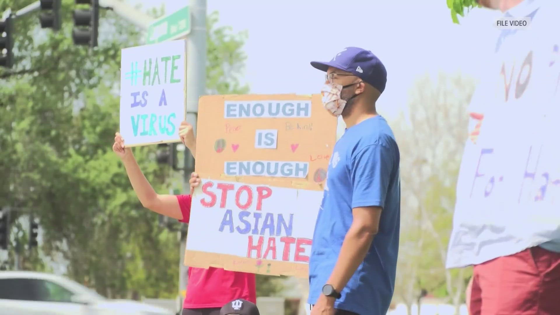 The new hate crimes report shows the number of reported anti-Asian hate crimes dropped from 247 to 140 from 2021 to 2022.