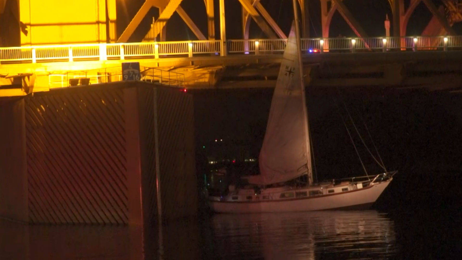 Sacramento police said the suspect in the boat theft has been detained.