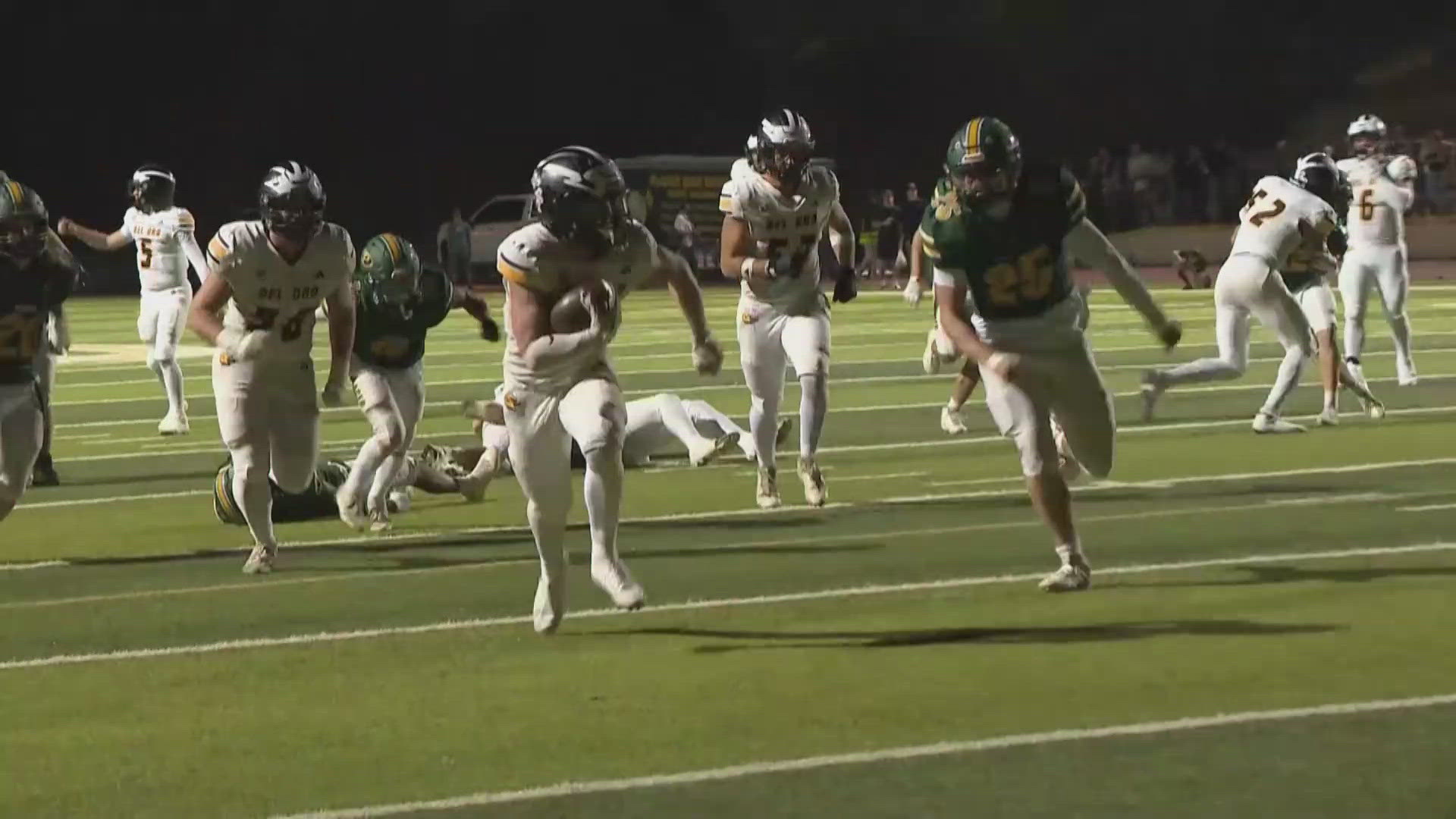 The Del Oro Golden Eagles face the Placer Hillmen 