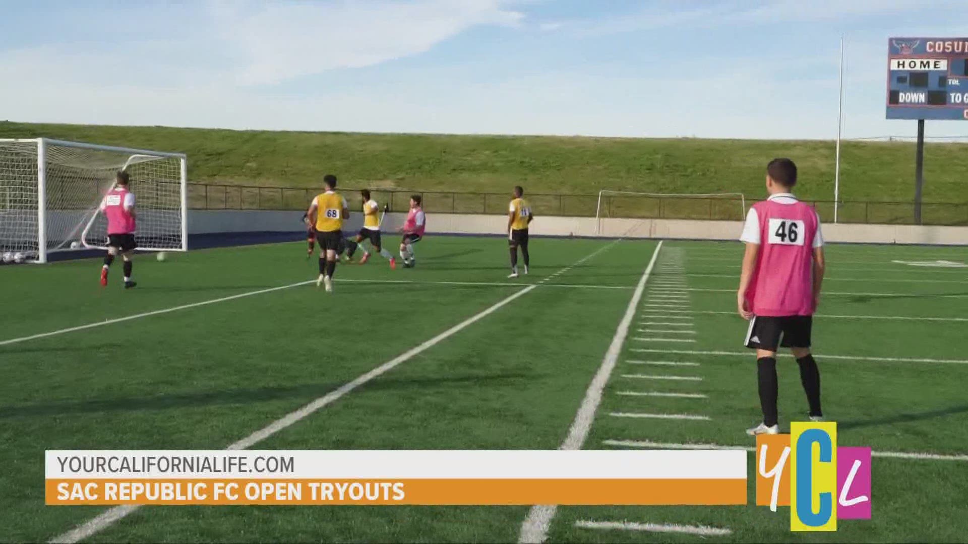 Head coach, Mark Briggs chats with Aubrey Aquino about Sac Republic’s upcoming open tryouts.