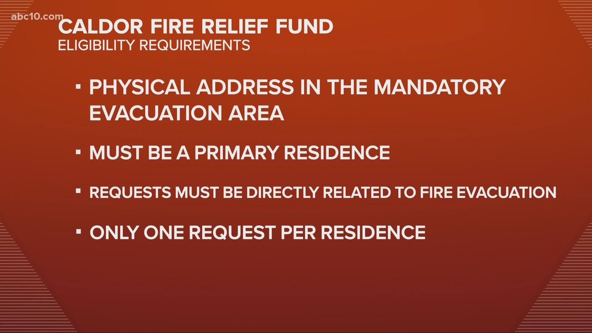 It's not a matter of if, but when federal wildfire relief can help those impacted by the Caldor Fire.