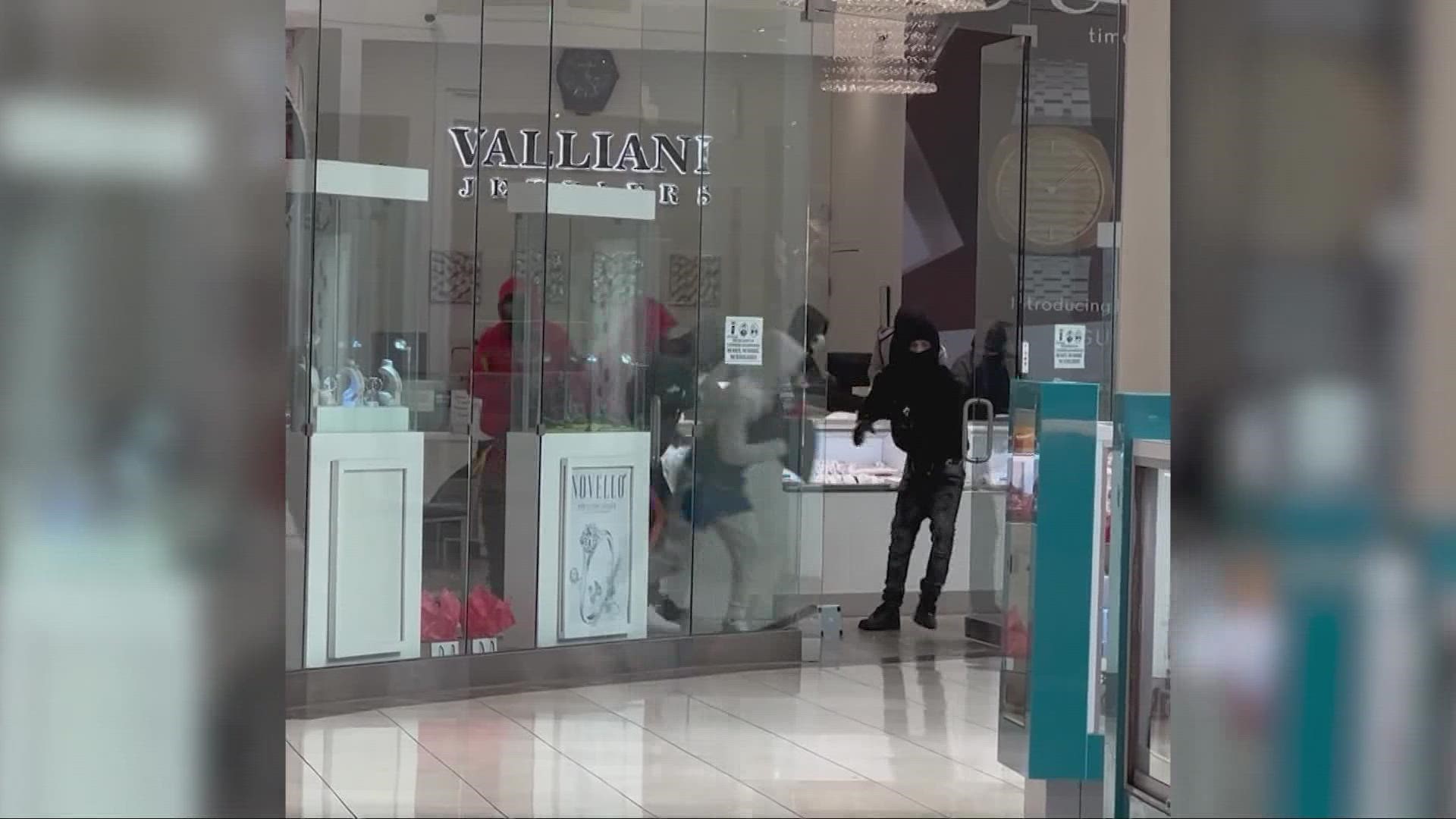 The mall is on high alert this year after previous incidents like the smash and grab at a jewelry store earlier this year.