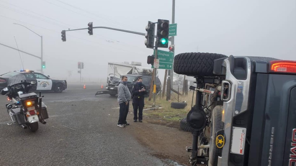 CHP investigating crash on Jackson Road
