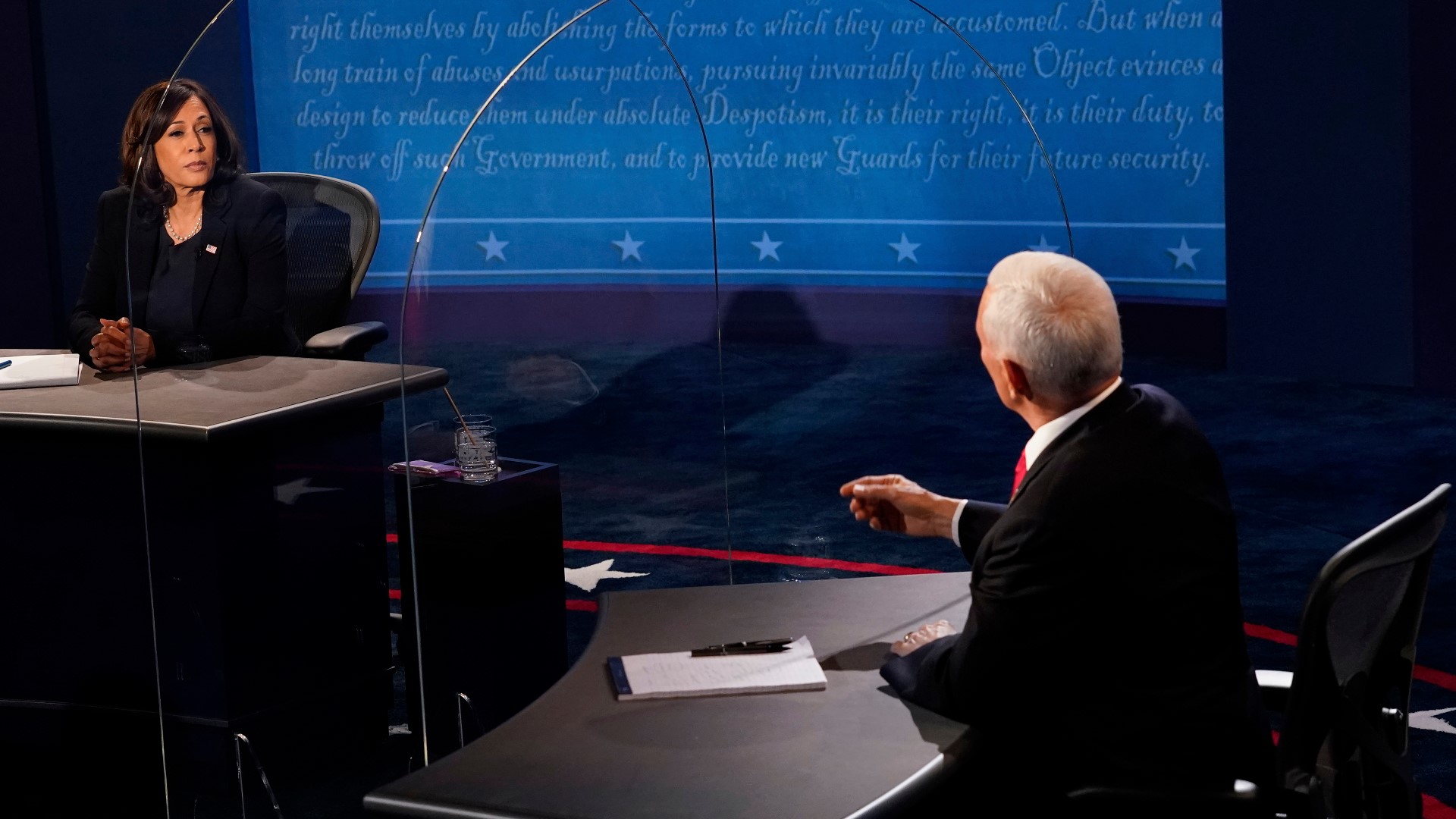 In tone and content, the vice presidential debate was like an alternate universe from the one Americans saw a week ago.