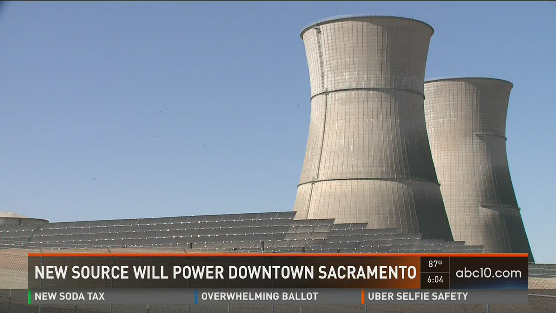 A symbol of the past, but the two towers got some new neighbors today who look to energize the future and power some of Sacramento's most iconic buildings. (Sept. 28, 2016)