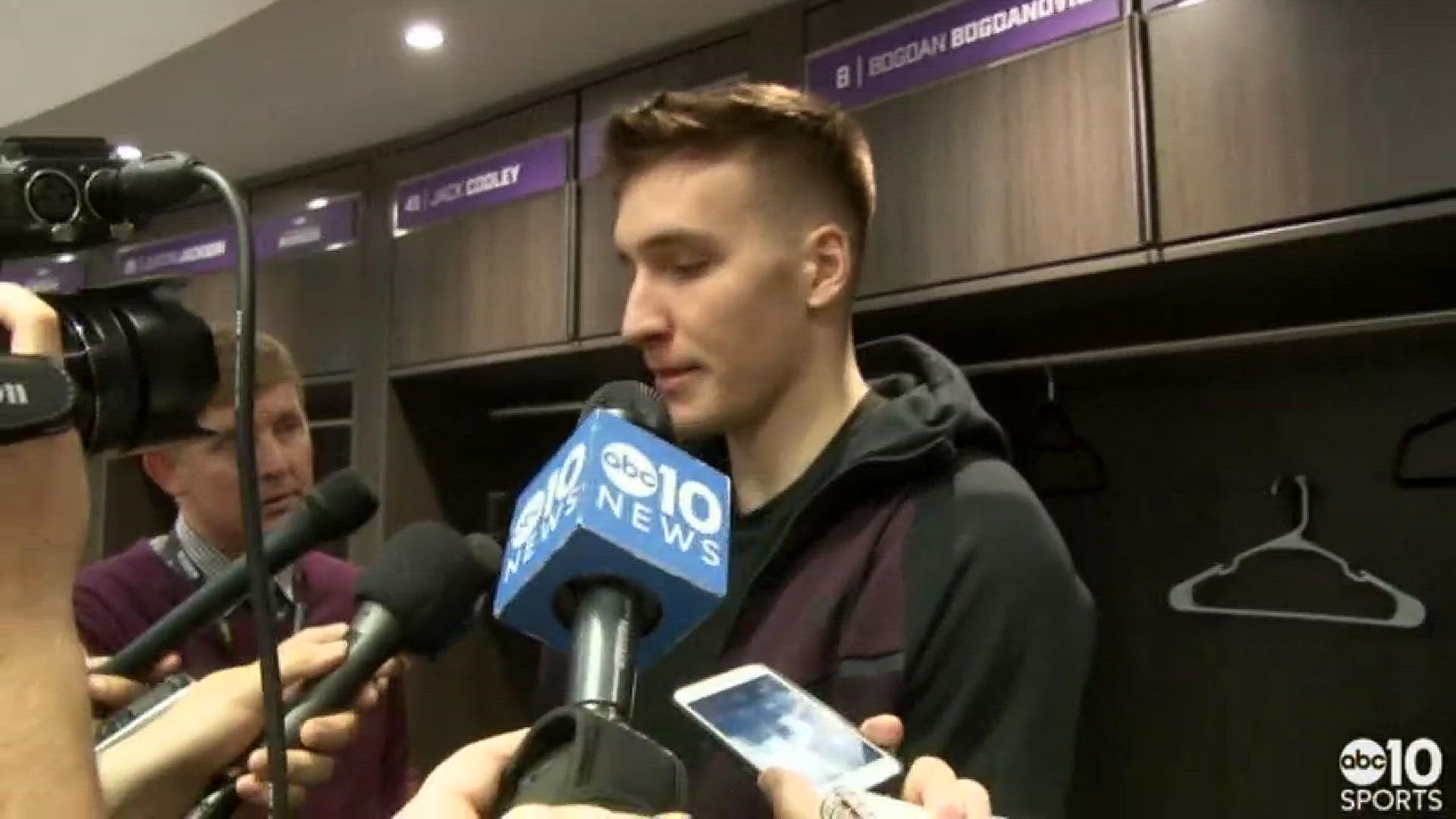 Kings rookie Bogdan Bogdanovic breaks-down Monday's comeback win over the Bulls and the ejection of Robin Lopez.